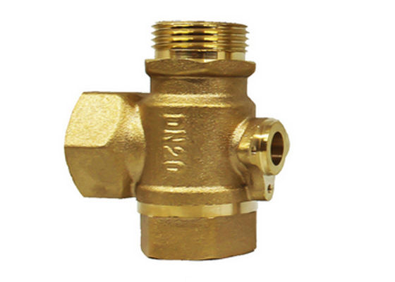 DN15 Brass Zone Heating Valves PN10 Mini Motorized Hydronic Control IP65